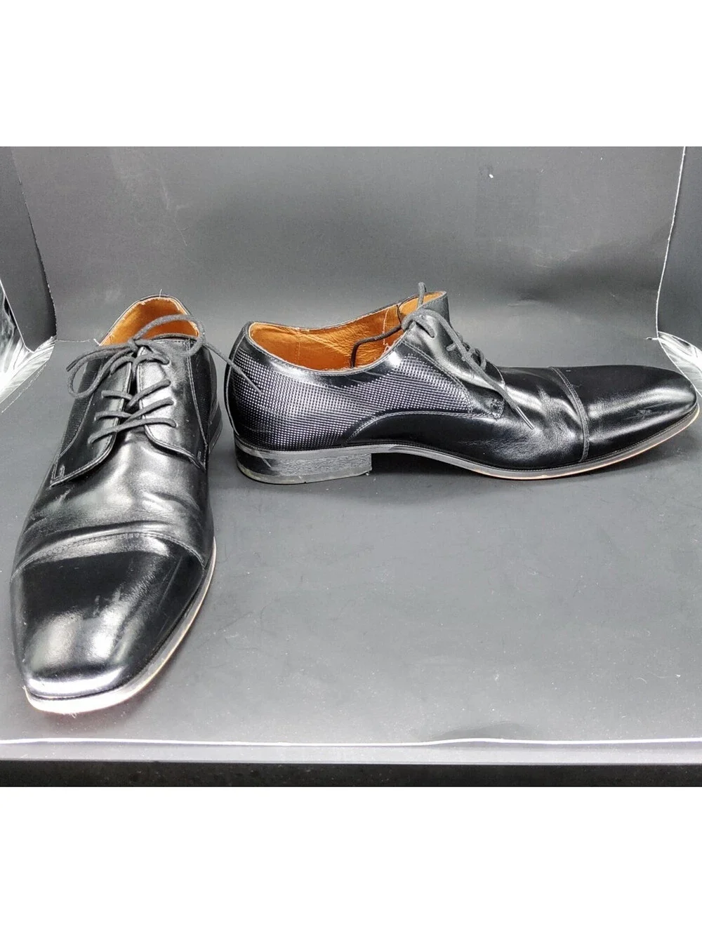 Florsheim Shoes Calipa Cap Toe Oxfords Men's Sz 11.5 Medium (D) Black